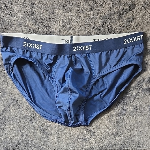 2(X)IST Micro Speed Dri Men's Briefs in Blue - Picture 1 of 3